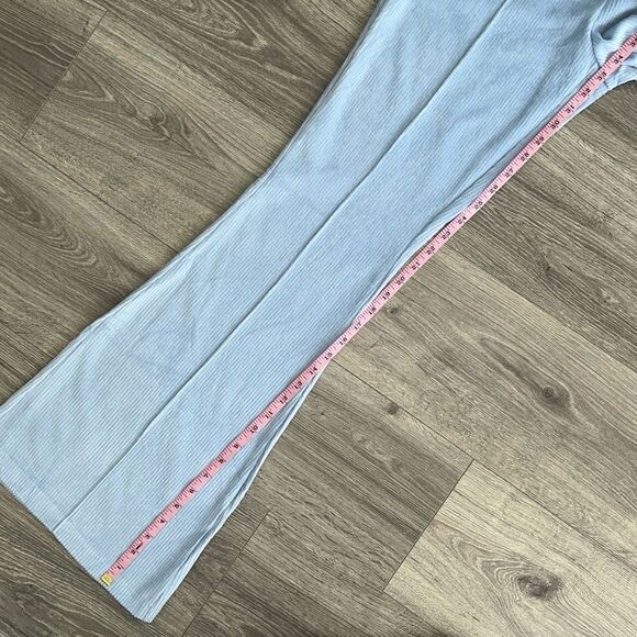 Aerie Light Blue Flare Pants - Picture 7 of 7